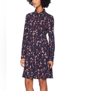 Kate Spade Foxes Smocked Dress Size 12